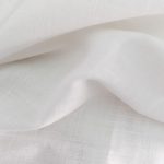 tessuto misto lino bianco