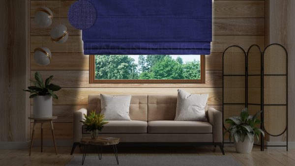 Sleepdown Tende Oscuranti Effetto Lino – 2 Pannelli 228x183 Cm, Blu Navy, Termiche Con Occhielli