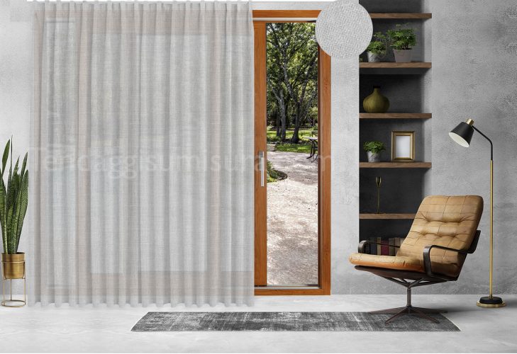 TOWN & COUNTRY BASICS Exclusive Home - Coppia di tende a pannelli, in poliestere, 137 x 213 cm, colore: Blu