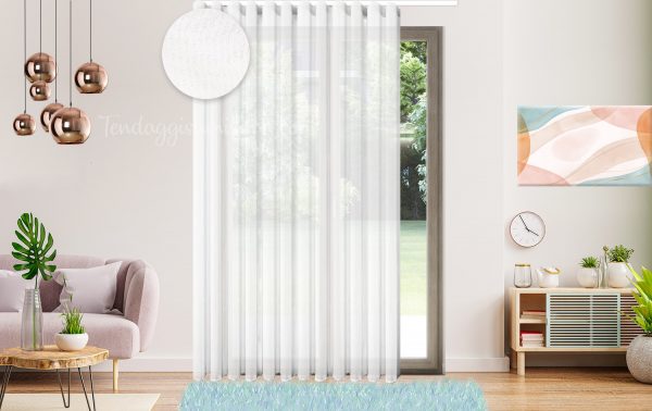 tenda georgette a onda bianca wave