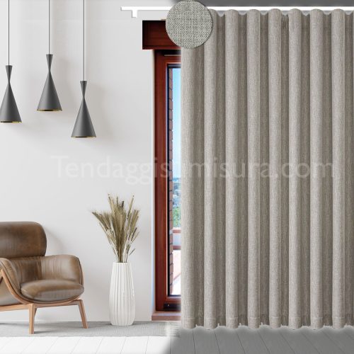 Vision Home Tende oscuranti plissettate color grigio antracite, 213,4