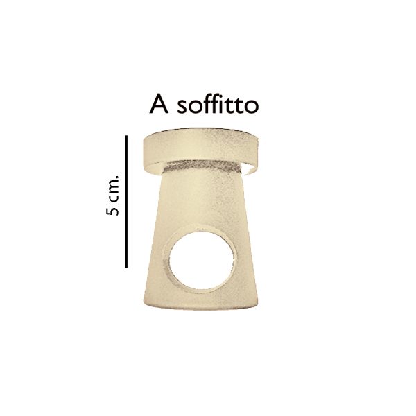 Supporto per bastone in legno diametro 30