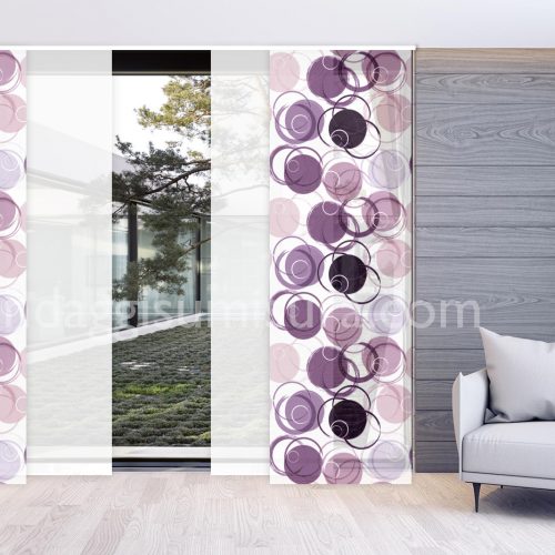Central Park Tende Plissettate Ombre – 2 Pannelli 101x228 Cm, Sfumatura Bianco Crema A Grigio, Per Soggiorno