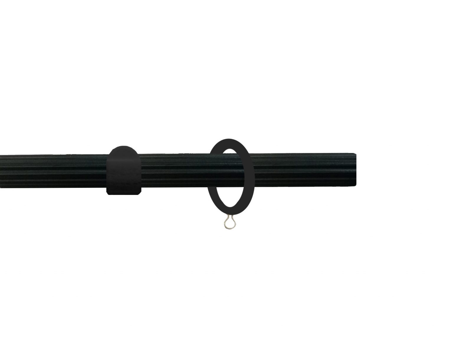 Binario Per Tende Arricciate - In Alluminio, Per Installazione A Parete O Soffitto, Movimento Manuale, Bianco 220cm - Foto 7