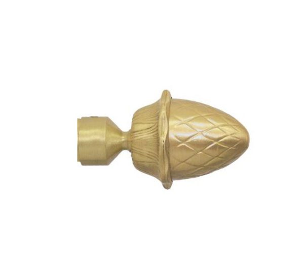 Terminale Pigna in ottone mm.20