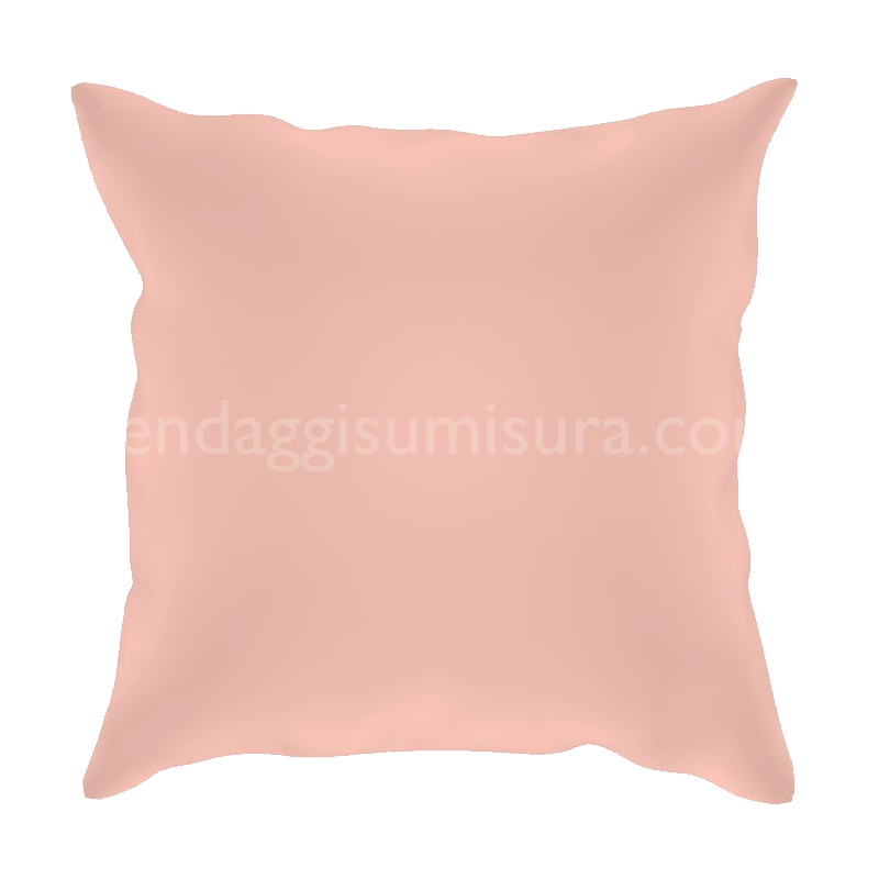 Cuscino rotondo in velluto rosa cipria, morbido cuscino decorativo, cuscino d'accento per divano - Italia