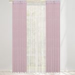 Tende a fiorellini shabby stile provenzale rosa - azzurre - gialle - grigie  - Su misura