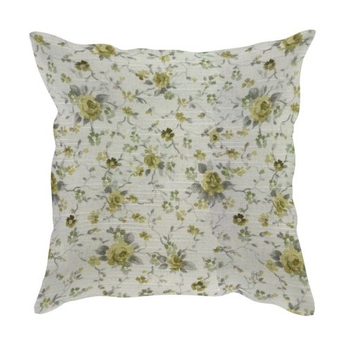 cuscino shabby a fiorellini gialli blanc mariclo