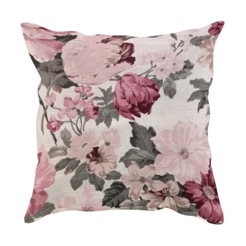 cuscino shabby a fiori rosa blanc mariclo