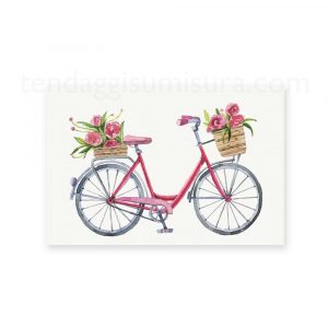 quadro shabby chic provenzale bicicletta