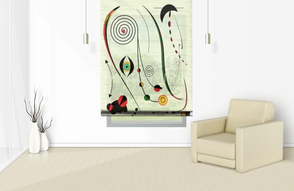 tenda a pacchetto steccata design Mirò