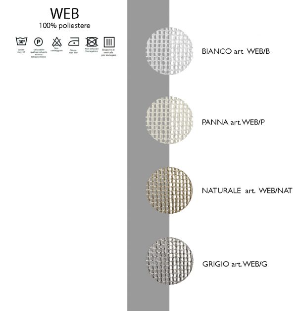 Campionatura tessuto WEB