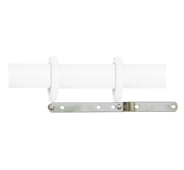 Tubo bastone legno bianco mm.30 - movimento a corda