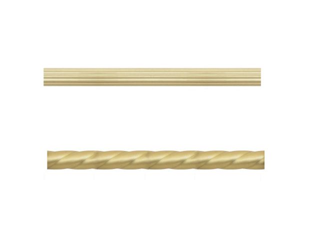 Tubo Sospensione In Ottone Cromato 10-120 Cm Con Filettatura M10x1 – Prodotto In Austria – Diametro 10mm