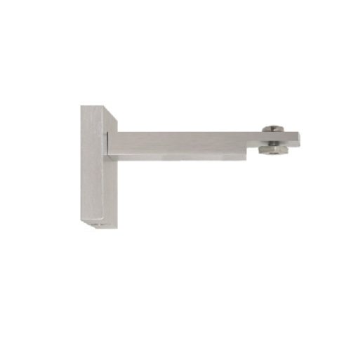 Supporto alluminio satinato modello Puk - a pezzo