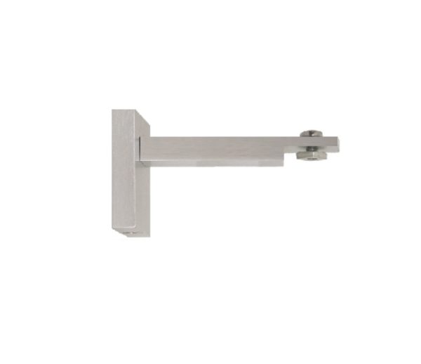 Supporto alluminio satinato modello Puk - a pezzo