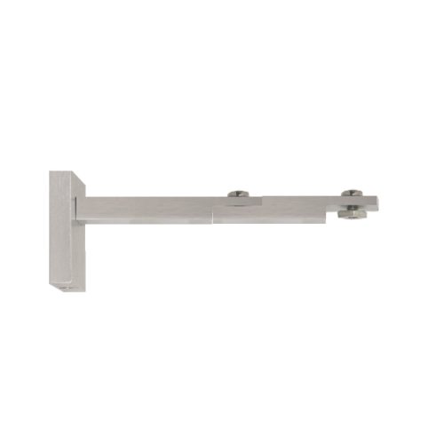 Supporto alluminio satinato modello Puk - a pezzo